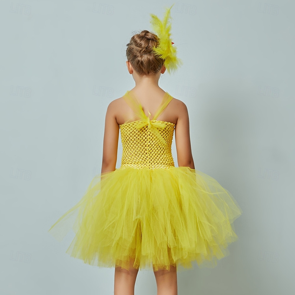 Petrecere Costum Animal Drăguţ Pentru copii Fete Zuia Copiilor Paște Performanță Îmbrăcați-vă 2026 - $32.99 –P7