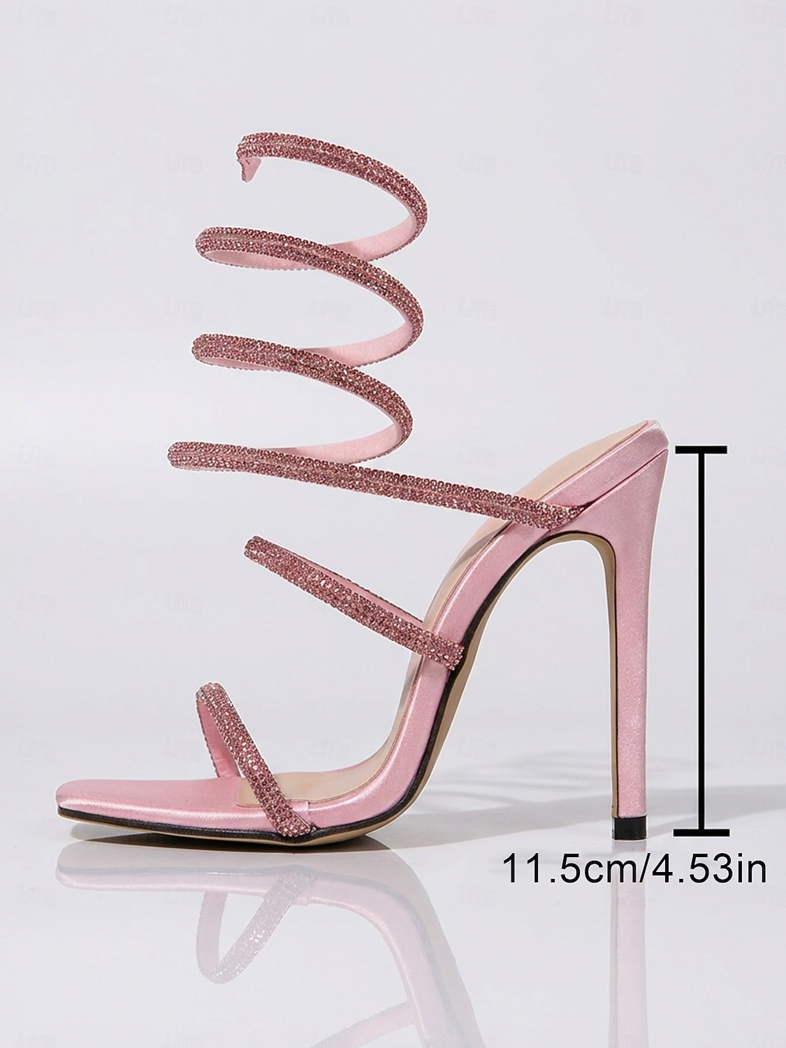 Orangefarbene Riemchen-Stiletto-Pumps für Damen – auffällige Schuhe für Hochzeitsgäste bei Veranstaltungen in der Stadt 2026 - $54.99 –P1