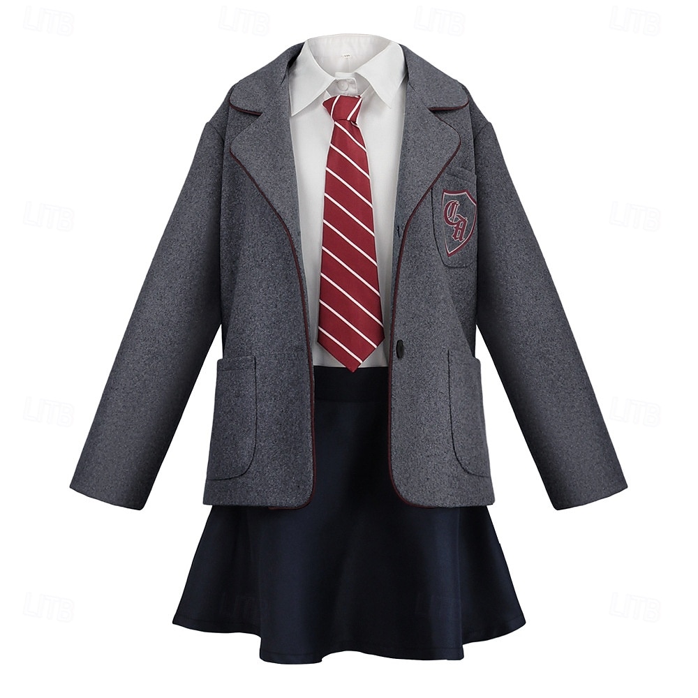 Genius Girl Cosplay Costume Outfits Casual School Uniforms for Unisex Kid's Adults' Halloween Carnival Carnival Halloween School Wear 2026 - $60.99 –P3