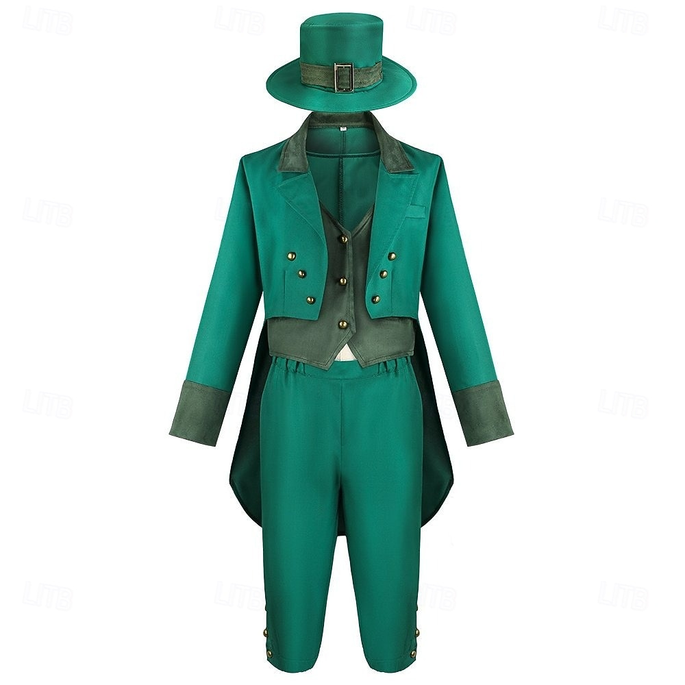 Renaissance Steampunk Coat Pants Hat Long Sleeves Prince Elf Nobleman Fancy Dress Men's Royal Steampunk Event / Party Masquerade Adults' Coat Vest Pants 2026 - $58.99 –P1