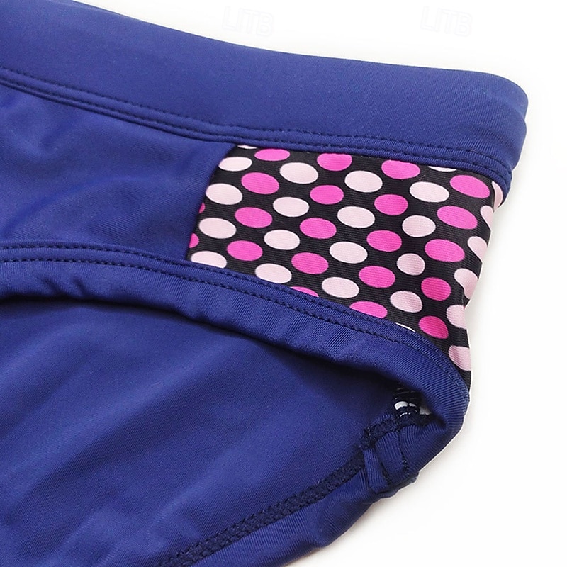 Herren Badeshorts Badehose Badehosen Patchwork Punkt Kordelzug Schnelltrocknend Elastisch Atmungsaktiv Unterteile Surfen Wassersport Schwimmen Sommer 2026 - $13.99 –P19