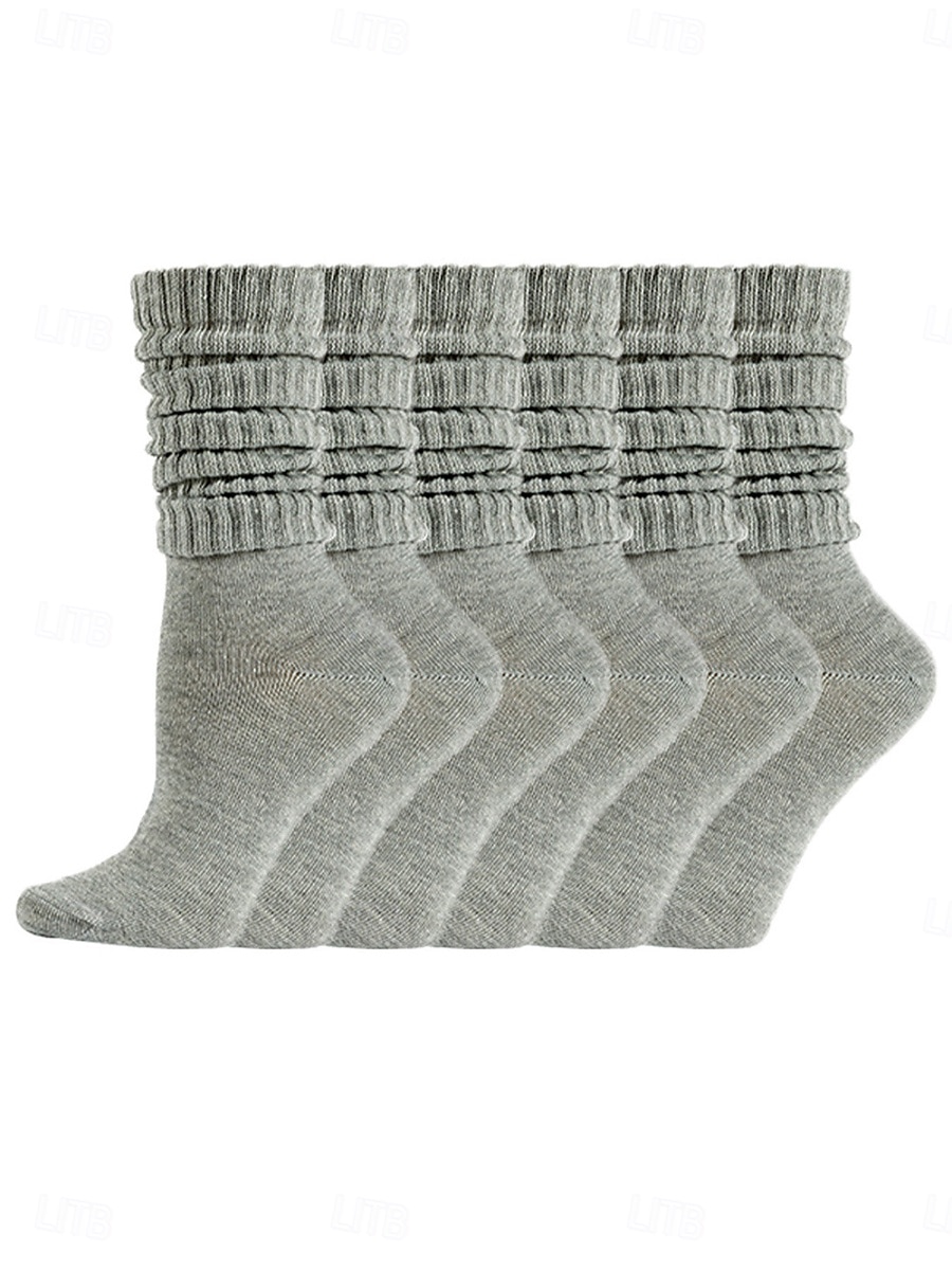 Unisex Strümpfe Täglich Heim Outdoor Einfarbig Polyester Klassisch Lässig Elastisch 5 Paare 2026 - QAR 43.89 –P10