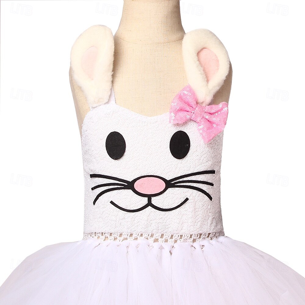 Tutu manto Animal Coelho coelhinho da Páscoa Vestidos Engraçado Crianças Para Meninas Dia Das Bruxas Páscoa Carnaval Festa Vestir-se de 2026 por $32.99 –P5