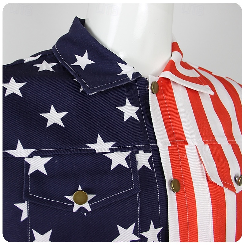 250 aniversario EE.UU. Chaleco Patriótico Adulto Hombre Día de la Independencia 4 de julio Fiesta Desfile Disfrazarse 2026 - $37.99 –P4