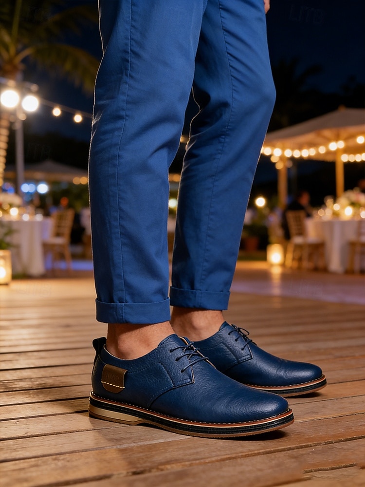 Κομψά ανδρικά oxfords, κομψά και άνετα, ιδανικά για βραδιές σε θέρετρα και ειδικές περιστάσεις 2026 - $46.99 –P1