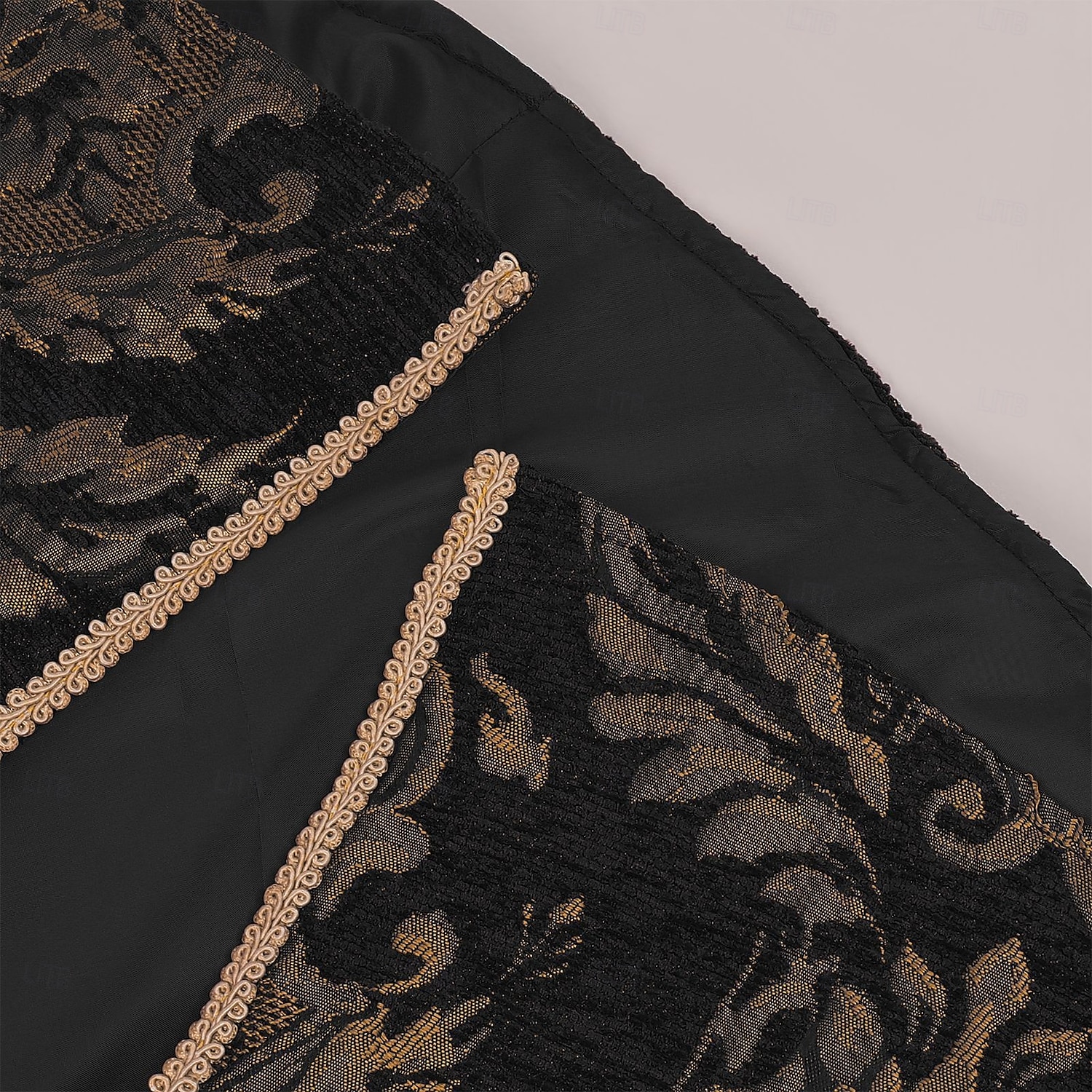 2026年 ロココ調 ヴィクトリアン ルネッサンス ケープ ファンシーコスチューム 貴族 王室の衣装 フィット＆フレア 仮装 男性用 ファンタジー ハロウィーン カーニバル 性能 LARP レンフェア 成人 上着 パンツ クローク  コレクション – $121.99 –P26