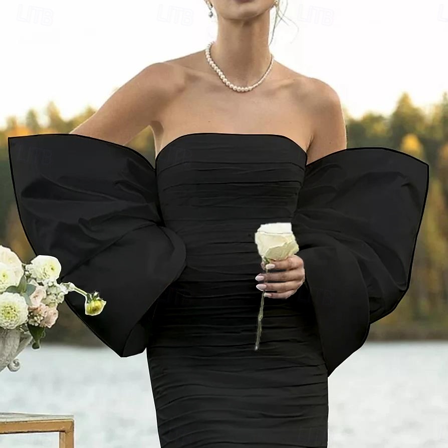 Scialle Donna Bolero Scialli della Sposa Scialli dell'Ospite di Nozze Romantico Da Sposa Manica Corta Raso Stole da matrimonio Con Fiocco Per Matrimonio Tutte le stagioni del 2026 a $45.99 –P4