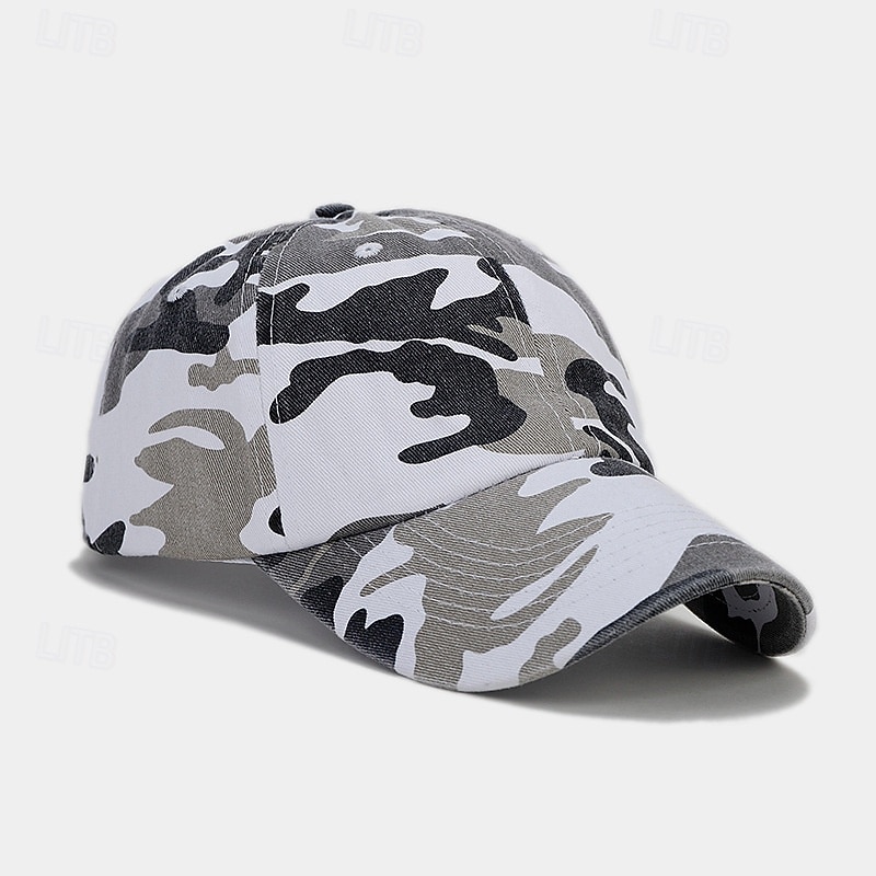 Herren Baseballkappe Weiß Gelb Baumwollmischung Drucken Sport & Outdoor Lässig Militär Lässig Täglich Outdoor Tarnung Sonne Sonnenschutz 2026 - $14.99 –P9