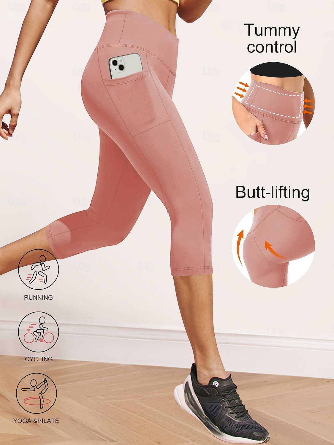 Damen Leggings Urlaub Mode Streetwear Wadenlang Hohe Taille Einfach Elastischer Bund Bequem Komfort Weich Hohe Elastizität Innen Yoga Dunkelgrau Wein Marinenblau Schwarz Frühling Herbst Lässiger 2026 - $16.99 –P3