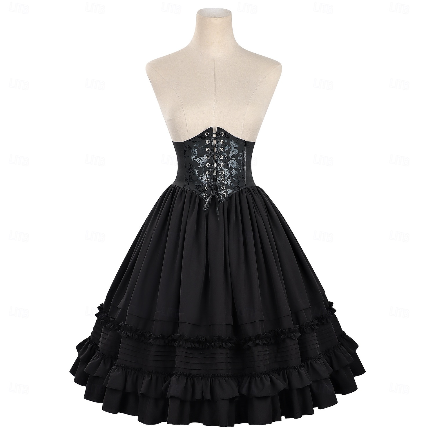 Középkori Reneszánsz Steampunk Szoknya Fűző Divatos jelmez Jelmez Női Fantasy Mindszentek napja Farsang Teljesítmény LARP Ren Faire Felnőttek Szoknya Derékszíj 2026 - $65.99 –P1