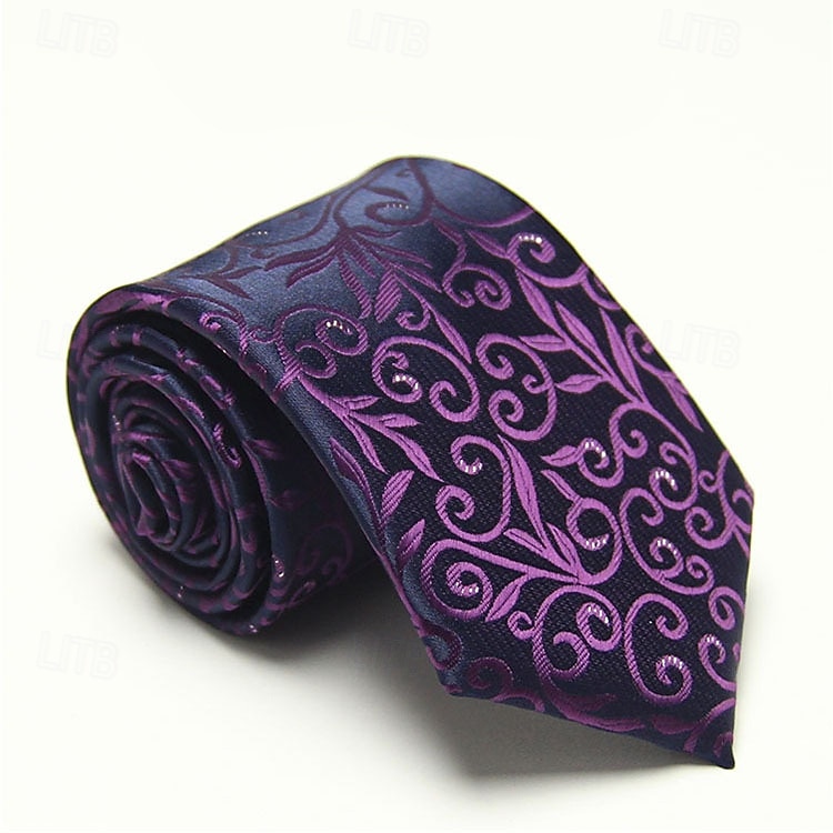 Da uomo Cravatte Elegante Festa Formale Jacquard A paisley Paisley Casuale Quotidiano Affari del 2026 a $9.49 –P9