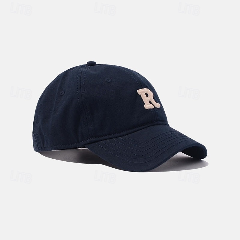Masculino Boné de beisebol Azul Claro Preto Misto de Algodão Bordado Monograma Chique & Moderno Casual Diário Casual / esportivo Casual Diário Ao ar livre Tecido Frases e Citações Proteção Solar de 2026 por $11.99 –P10