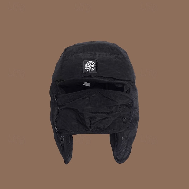 Per uomo Da aviatore Nero Verde fibra di poliestere Regolabile Caldo Sport e Outdoor All'aperto Abbigliamento casual alla moda Ciclismo Tinta unica Calore Termico Antivento del 2026 a $18.49 –P10