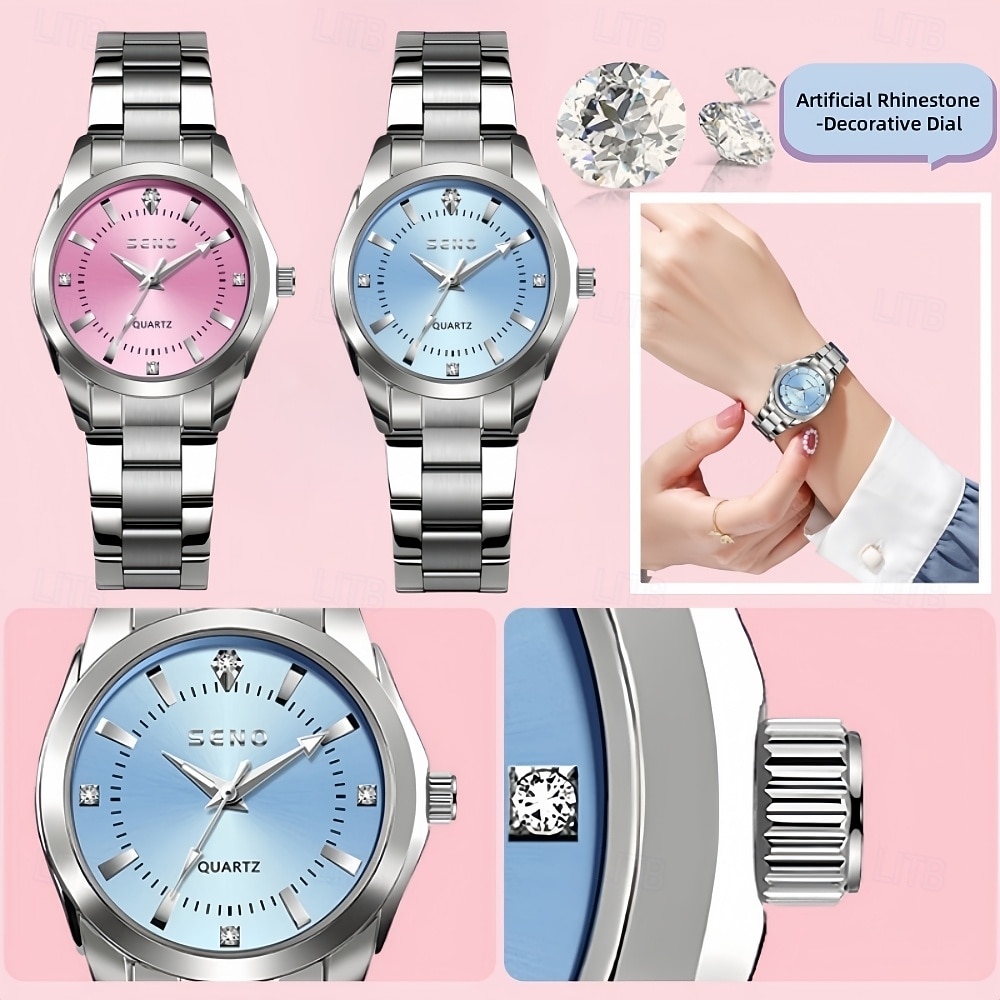 Women's Watch, Women's Charm Luxury Watch, Diamond Decorative Dial, Women's Fashion Casual Watch, Best Women's Accessories, and Women's Best Mother's Day Gift Selection 2026 - $25.99 –P10