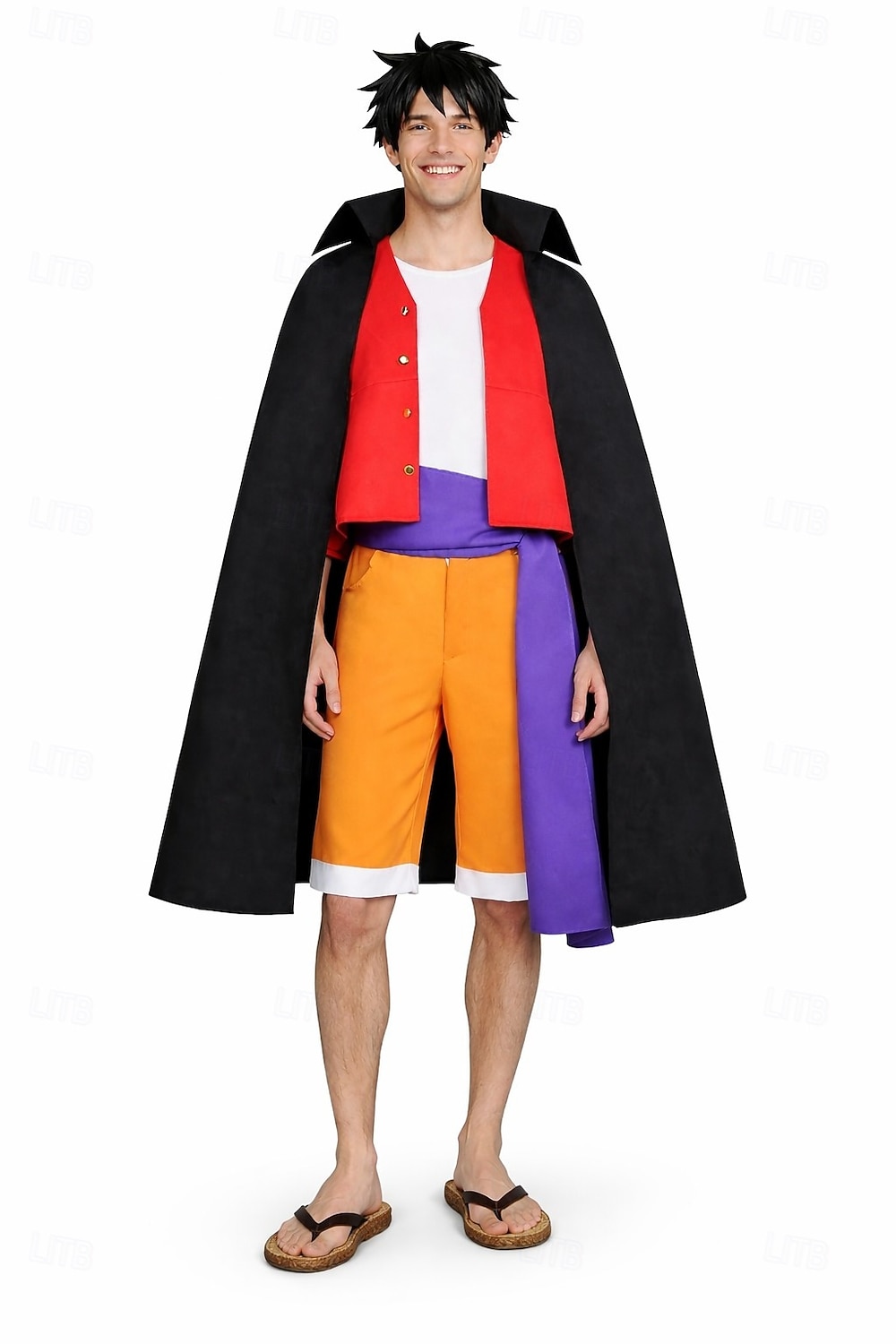 Aventurero del océano Pirata del Sombrero de Paja Animé Traje de cosplay Trajes De Cosplay Disfraz Para Hombre Niños Adulto 2026 - $62.99 –P7