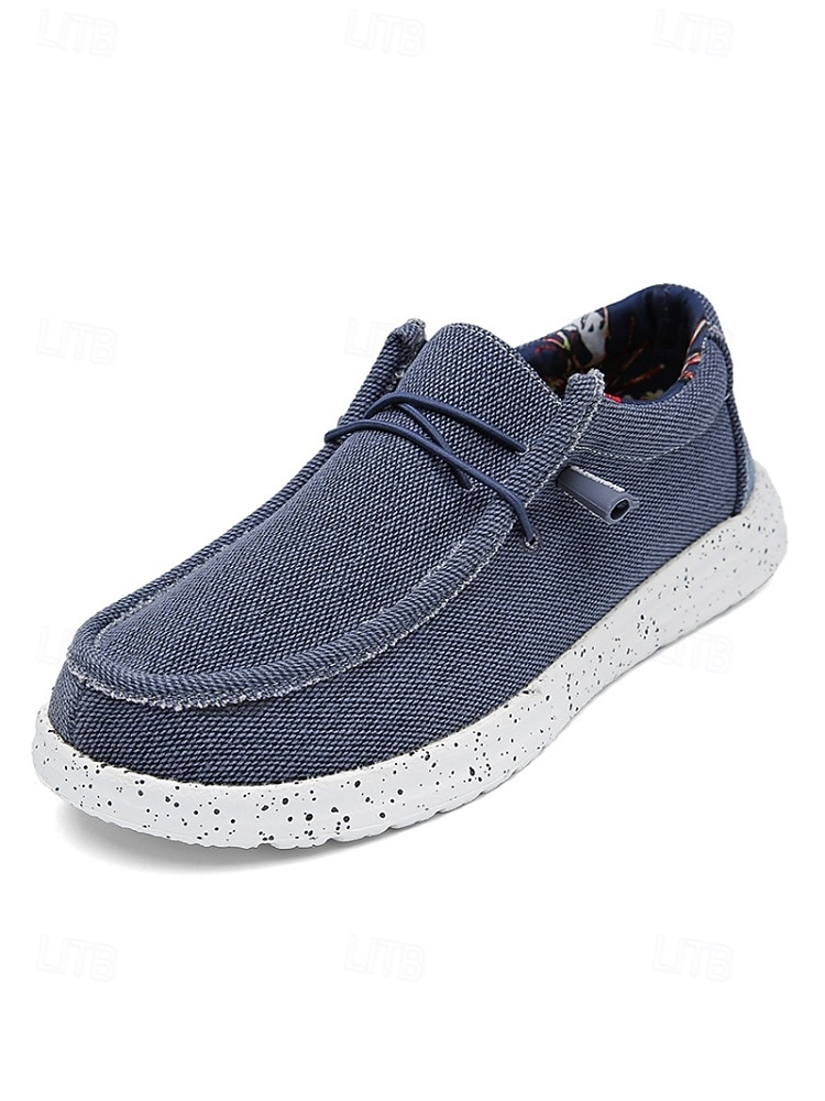 Beige espadrille slip-ons voor heren, ademend bovenwerk van textiel, comfortabele jute zool, casual stijl voor eiland- en cruisevakanties, strand- en resortactiviteiten. 2026 - $42.99 –P7