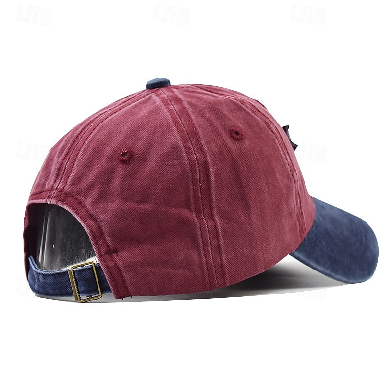 Vintage Canada Baseball Cap Maple Leaf Embroidered  Distressed Retro Dad Hat, Adjustable Cotton Outdoor Snapback Trucker Style, Unisex Casual Streetwear 2026 - $15.99 –P3