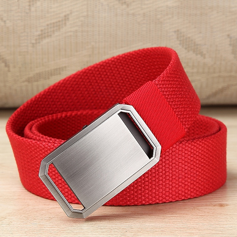 Pánské Pás Klasika S proužky Úplet Plátno Elegantní Módní Na běžné nošení Proužky Vodní modrá Černá 2 # Ležérní Denní Do pasu 2026 - $9.49 –P3