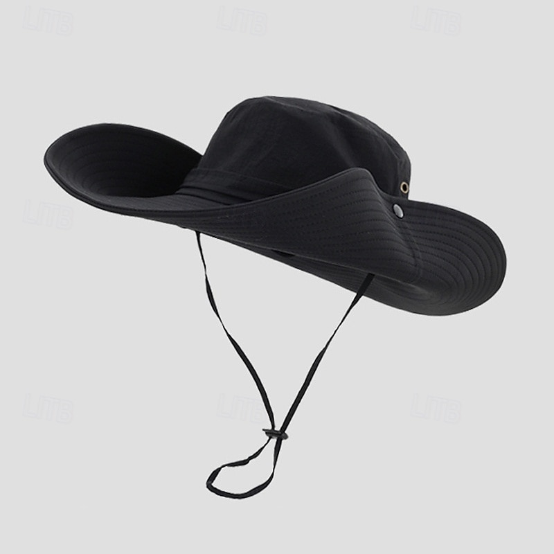 رجالي قبعة الدلو أسود أزرق البحرية ألياف البوليستر قابل للتعديل العطلة عتيق ستايل رياضي فضفاض مناسب للبس اليومي الأماكن المفتوحة لون الصلبة حماية الشمس واقي شمسي 2026 - $11.99 –P7