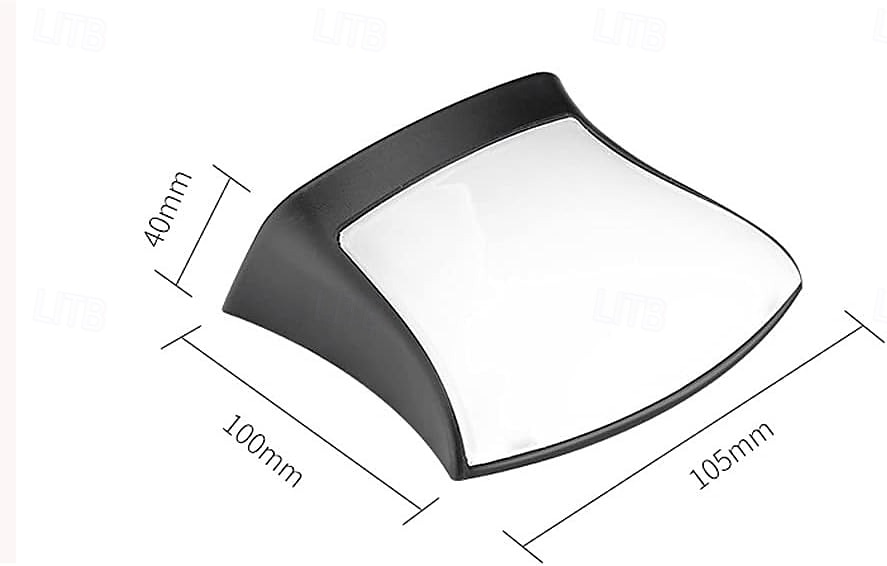 Solar Wall Light Outdoor, IP65 Solar Powered Deck Lights Waterproof, LED Solar Sconce Lights Outdoor,for Steps Stairs Fences Wall Walkway Garden 2026 - $32.99 –P8