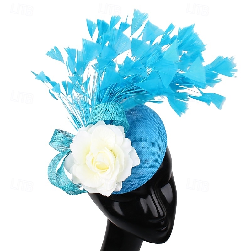 Derby Headpiece Fascinator Hat Fascinator Gentlewoman Floral Fancy Dress Women's Masquerade Tea Party Ascot Horse Racing Festival Adults' Headpiece All Seasons 2026 - $29.99 –P9