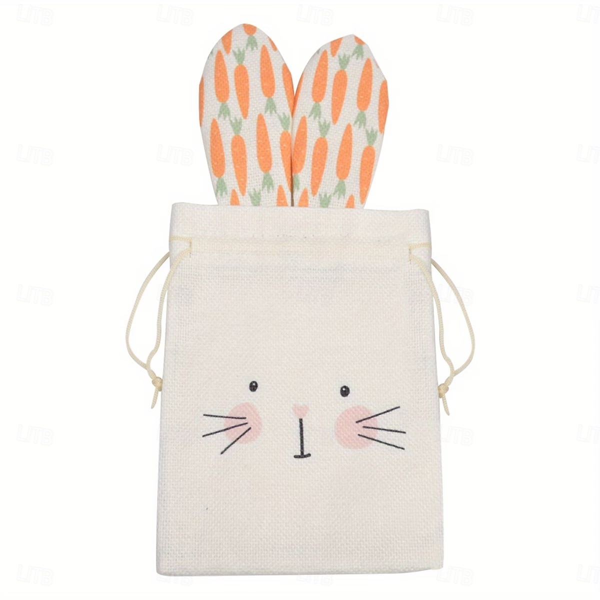 6pcs Bunny Drawstring Bags, 5.91x7.09inch, Cute Carrot Rabbit Easter Gift Pouches for Party Favors, Candy, Jewelry, Surprise Packaging, Goodie Bags for Wedding, Tailgating, Spring & Summer Events 2026 - $27.99 –P8