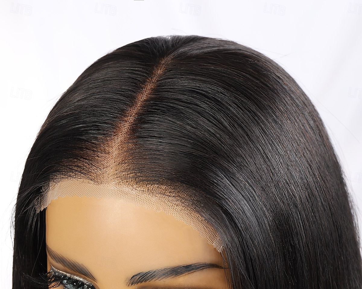 Peruca de cabelo humano natural com cor natural, descolorida, com nós em renda 5x5, ondas profundas e soltas, densidade de 150%, 56-76 cm (22-30 polegadas), para mulheres negras. de 2026 por QAR 1499.27 –P6