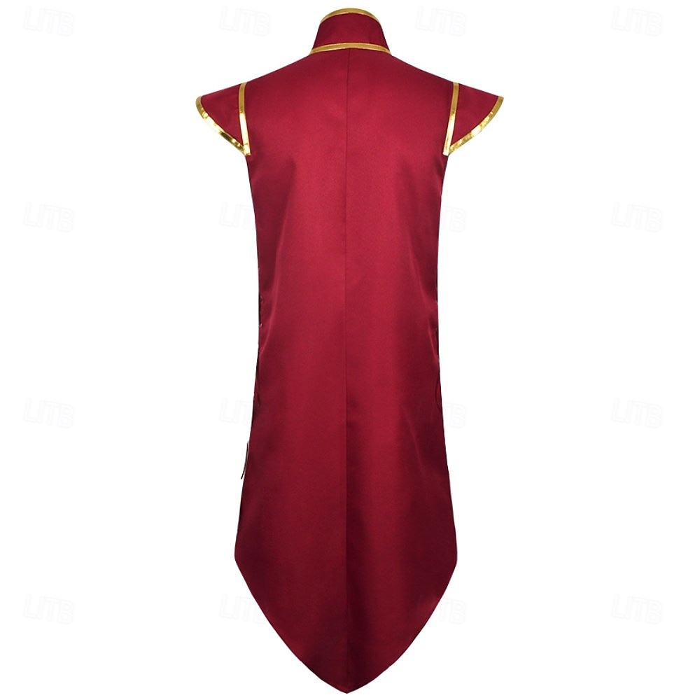 Retrò Vintage Medievale Rinascimento Gilet Senza maniche Elfo Ranger Collo alla coreana Costume Per uomo Fantasia Halloween Carnevale Fiera Rinascimentale LARP Festa a tema retrò Adulti Gilet Tutte del 2026 a $59.99 –P6