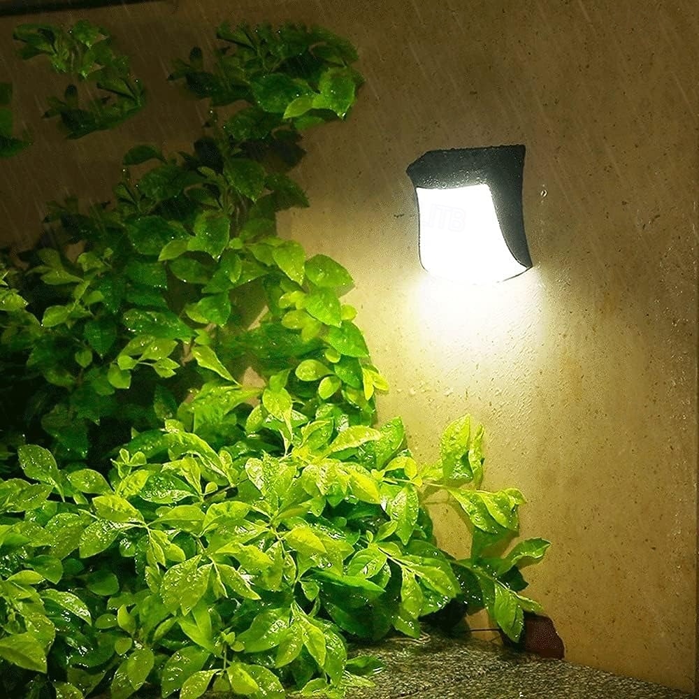 Solar Wall Light Outdoor, IP65 Solar Powered Deck Lights Waterproof, LED Solar Sconce Lights Outdoor,for Steps Stairs Fences Wall Walkway Garden 2026 - $32.99 –P6