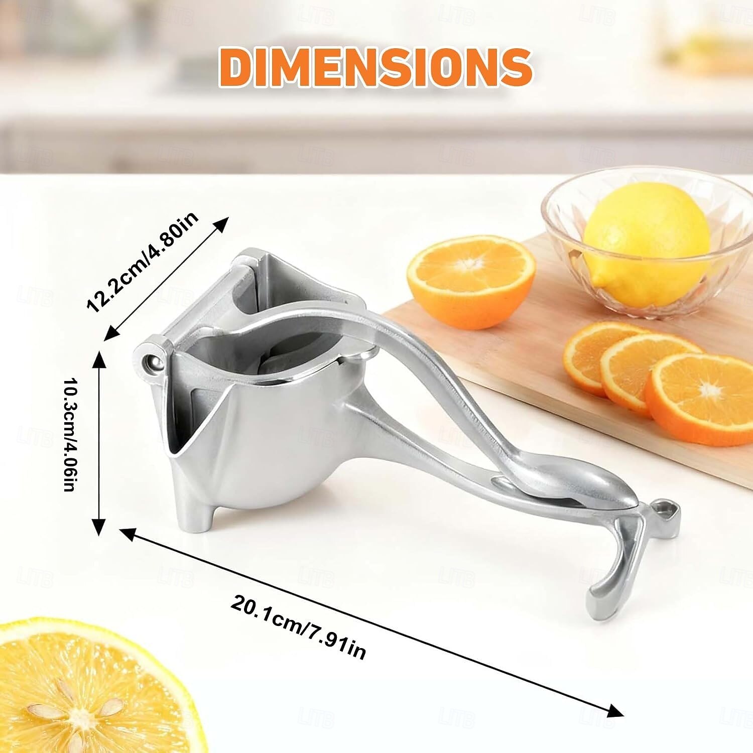 Bpafree Citrus Squeezer Juicer Hand Press Citrus Squeezer Portable Aluminum Alloy Fruit Extractor Easy Fresh Juice Extractor 2026 - $17.99 –P7