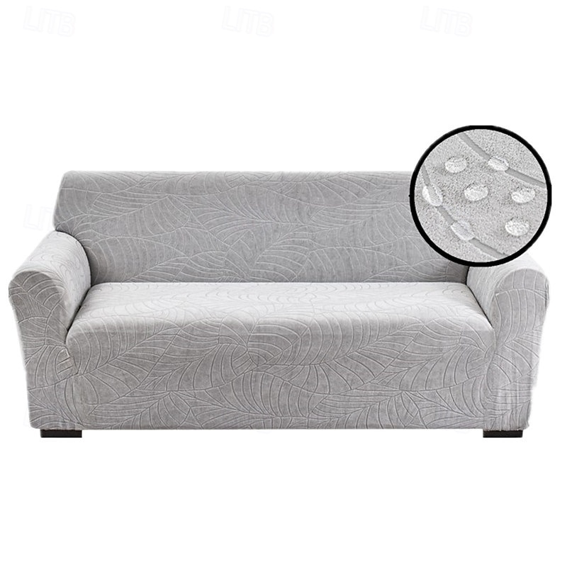 Housse de canapé imperméable en jacquard de luxe, extensible et intégrale, avec élastique, anti-griffures de chat et anti-poussière. de 2026 ? $43.99 –P14