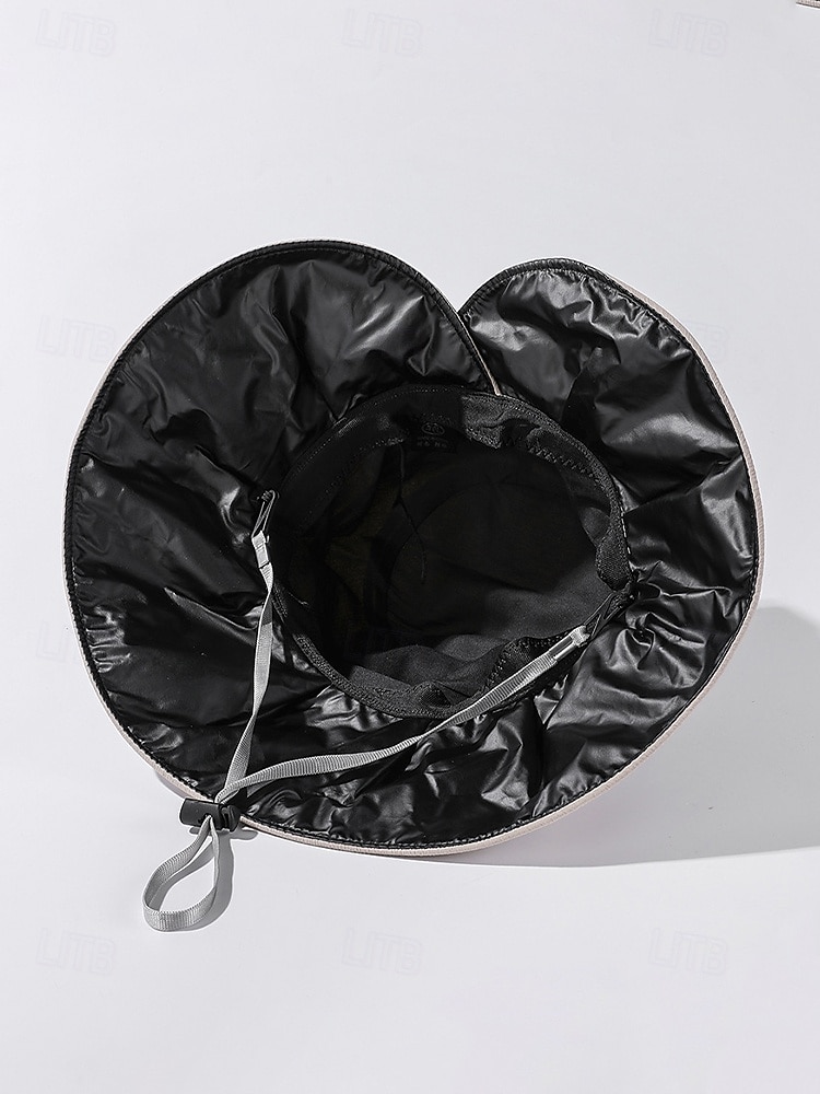 قبعة شمسية نسائية من البوليستر بحافة عريضة مزينة بفيونكة، قابلة للطي لحماية من الأشعة فوق البنفسجية، متوفرة بألوان متعددة، لون أنيق مناسب لعطلة الربيع والارتداء اليومي غير الرسمي 2026 - $11.99 –P11