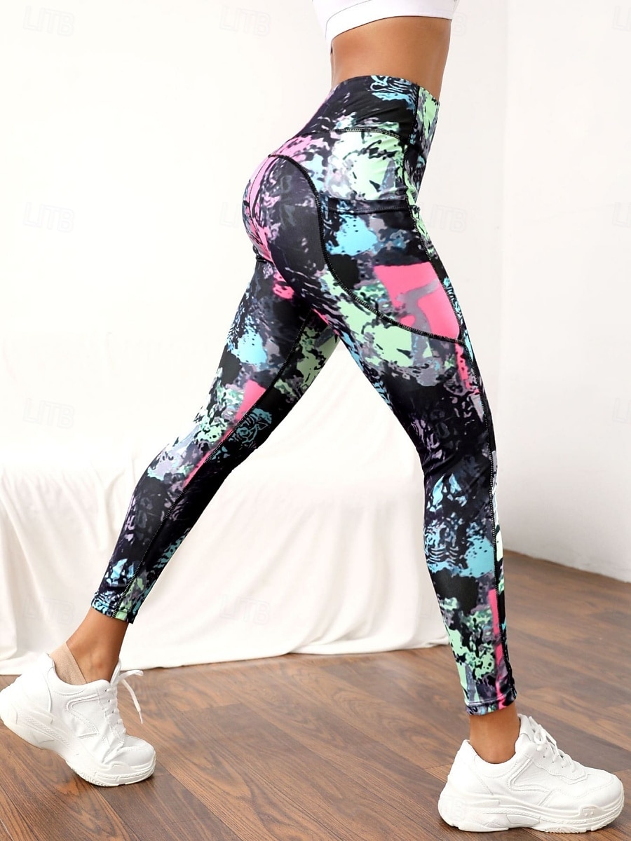 Per donna Pantaloni Pantaloncini anti sfregamento Moda Streetwear Essenziale Lunghezza intera Vita Alta Grafico Elastico in vita Confortevole Alta elasticità Palestra Yoga Streetwear Rosa Rosa scuro del 2026 a $17.99 –P8