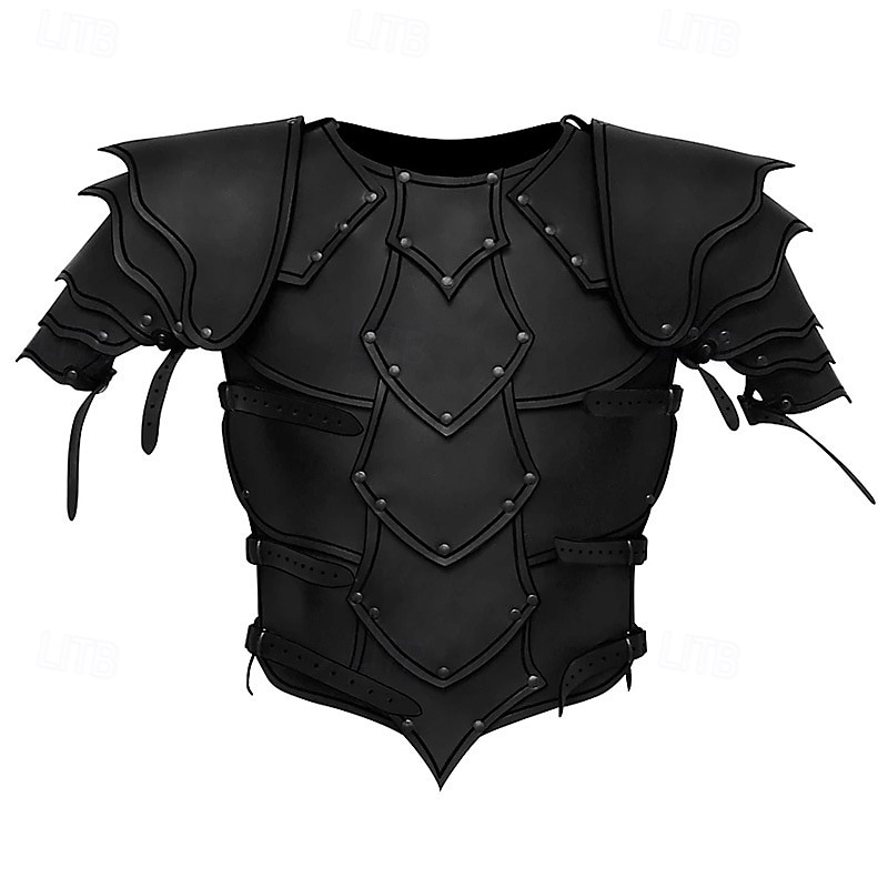 Retro Vintage Medieval Renascentista Armas e Armaduras Sem Mangas Cavalheiro cavaleiro celta Ranger Fantasia Homens Fantasia Dia Das Bruxas Carnaval feira renascentista LARP Adulto de 2026 por $86.99 –P3