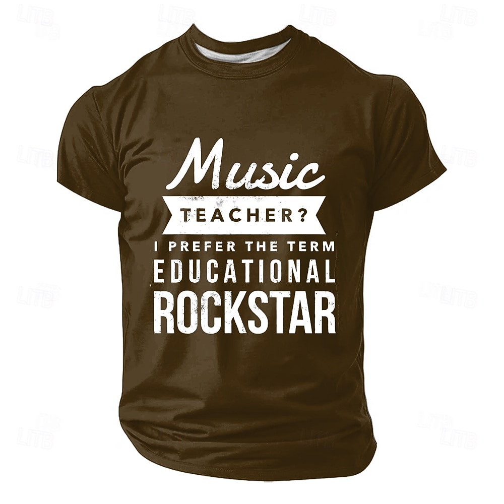 insegnante di musica maschile preferisco il termine educativo umoristico sarcastico divertente regalo di apprezzamento scolastico maglietta maglietta vestibilità regolare abbigliamento casual del 2026 a $21.99 –P4