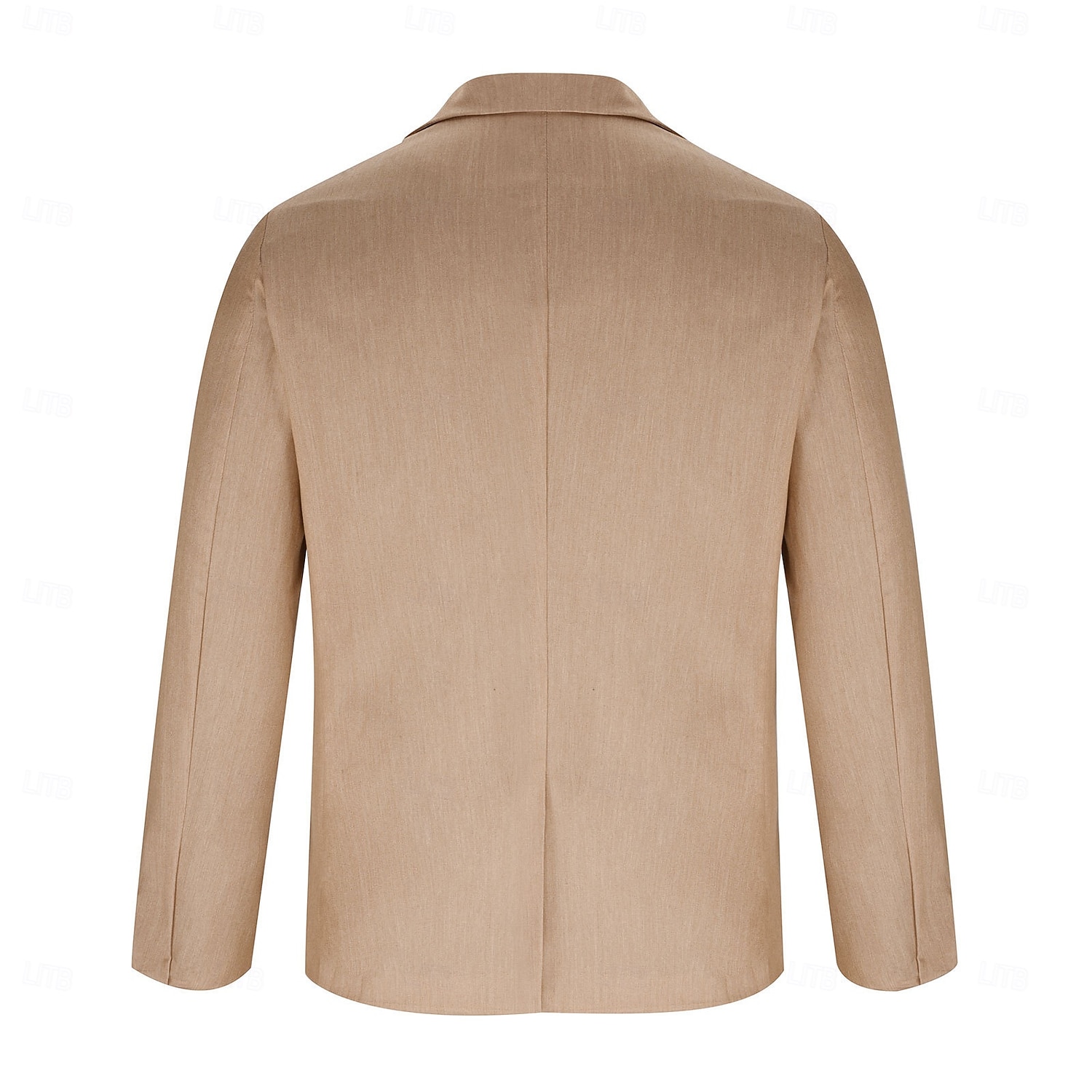 Homens Jaqueta Blazer Colar de entalhe Moda Leve Casual Cor Sólida Blazer Preto Verde Claro Vermelho Moderno Comum 1 Butão de 2026 por $40.99 –P5