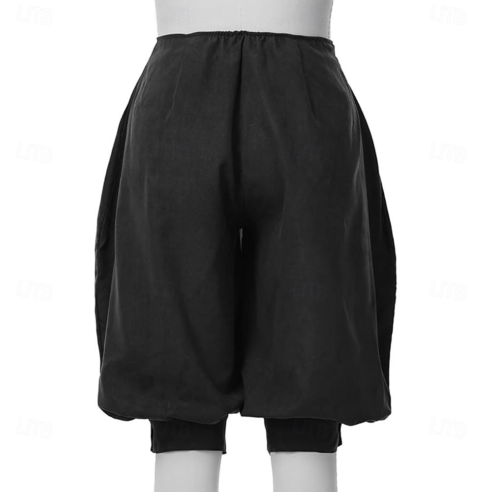 Mittelalterlich Renaissance Steampunk Piratenhose Pirat Kostüm Damen Vikinger Seeräuber Fantasie Leistung LARP Renaissance-Messe Erwachsene Hose Frühling 2026 - $42.99 –P10