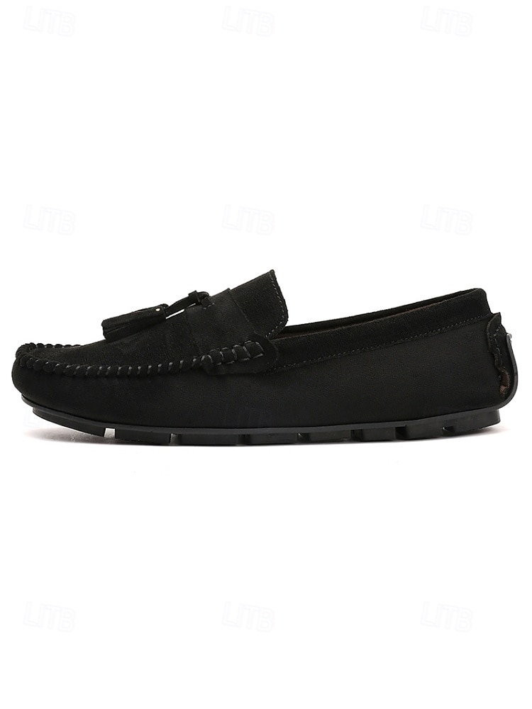 Mocassins rouges pour homme en similicuir, décontractés et confortables, parfaits pour les soirées en station balnéaire et les dîners en plein air. de 2026 ? $42.99 –P19