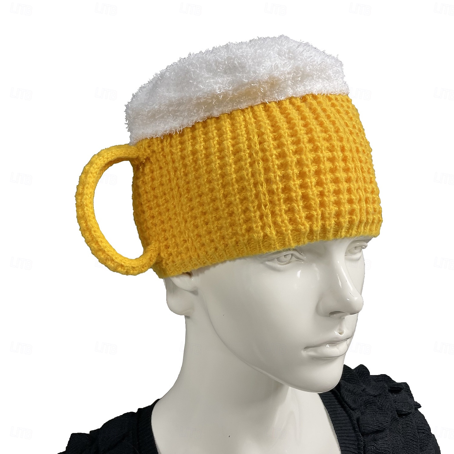 Beer-Shaped Party Hats with Beer Bubble Fun Novelty Knitted Beer Design Hats for Oktoberfest Costume Parties Beer Tasting Funny Gift for Men & Women Beer Lovers 2026 - $9.99 –P8