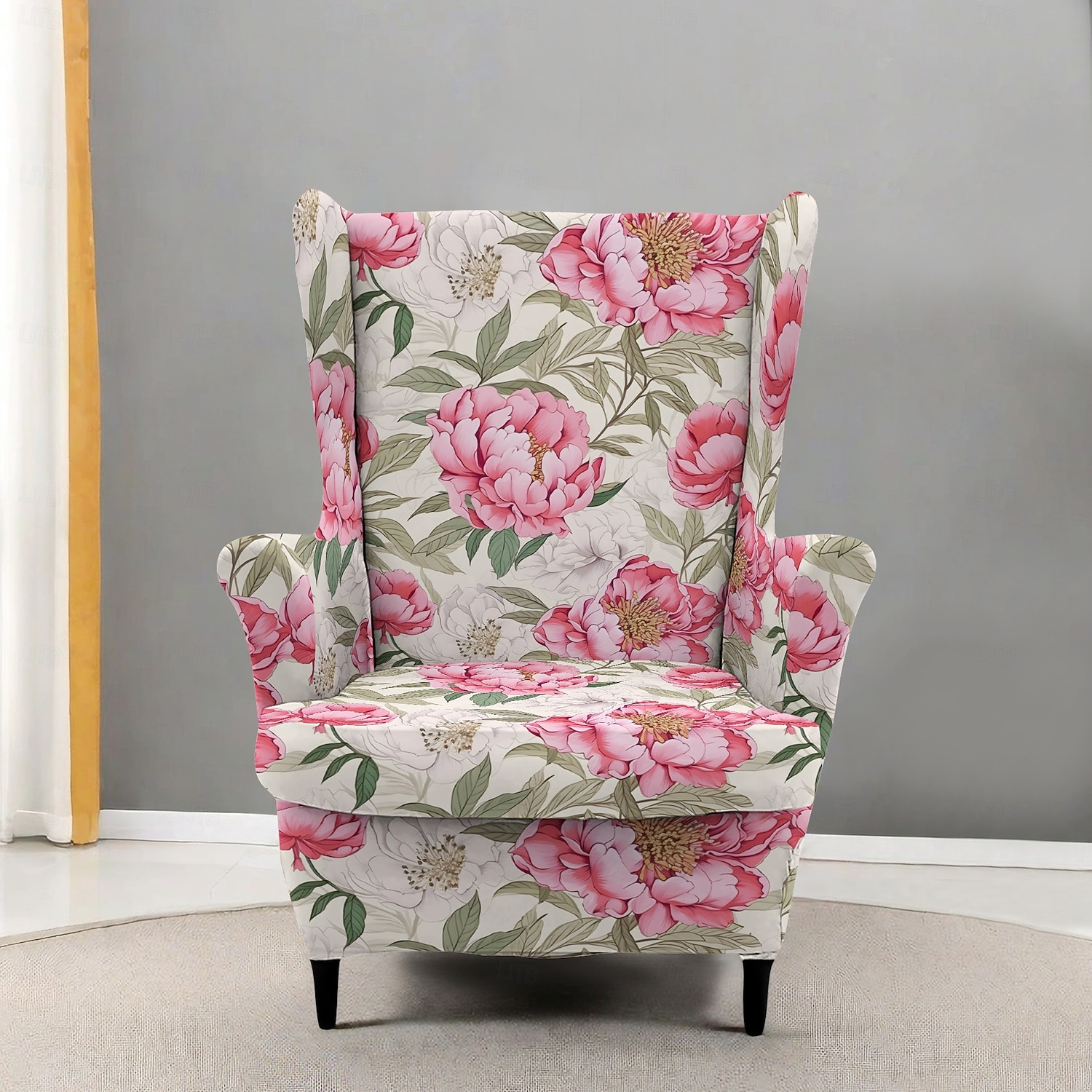 Yksipaikkaisen sohvan päällinen, joustava nojatuolin suoja, pölytiivis, joustava päällinen, moderni joulu- ja maalaistalotyylinen tuolinpäällinen nojatuoleihin ja lepotuoleihin 2026 - $51.99 –P10