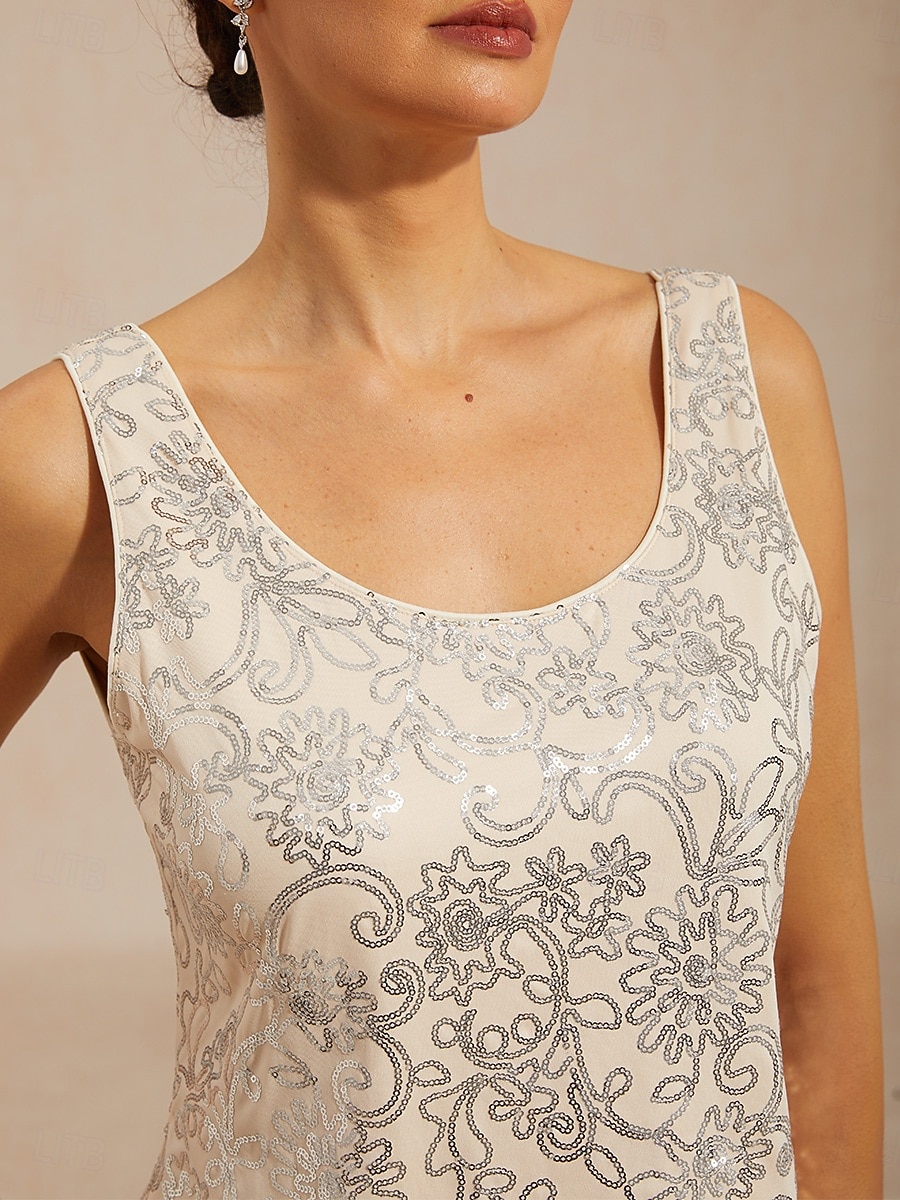 نسائي Jacket توينست ترتر ورد زخرفات أنيق 3/4 الكم اليوسفي طوق حفلة ليلية ملابس الحفلات والسهرات الملابس الرسمية البيج الصيف الربيع الخريف 2026 - $126.99 –P9