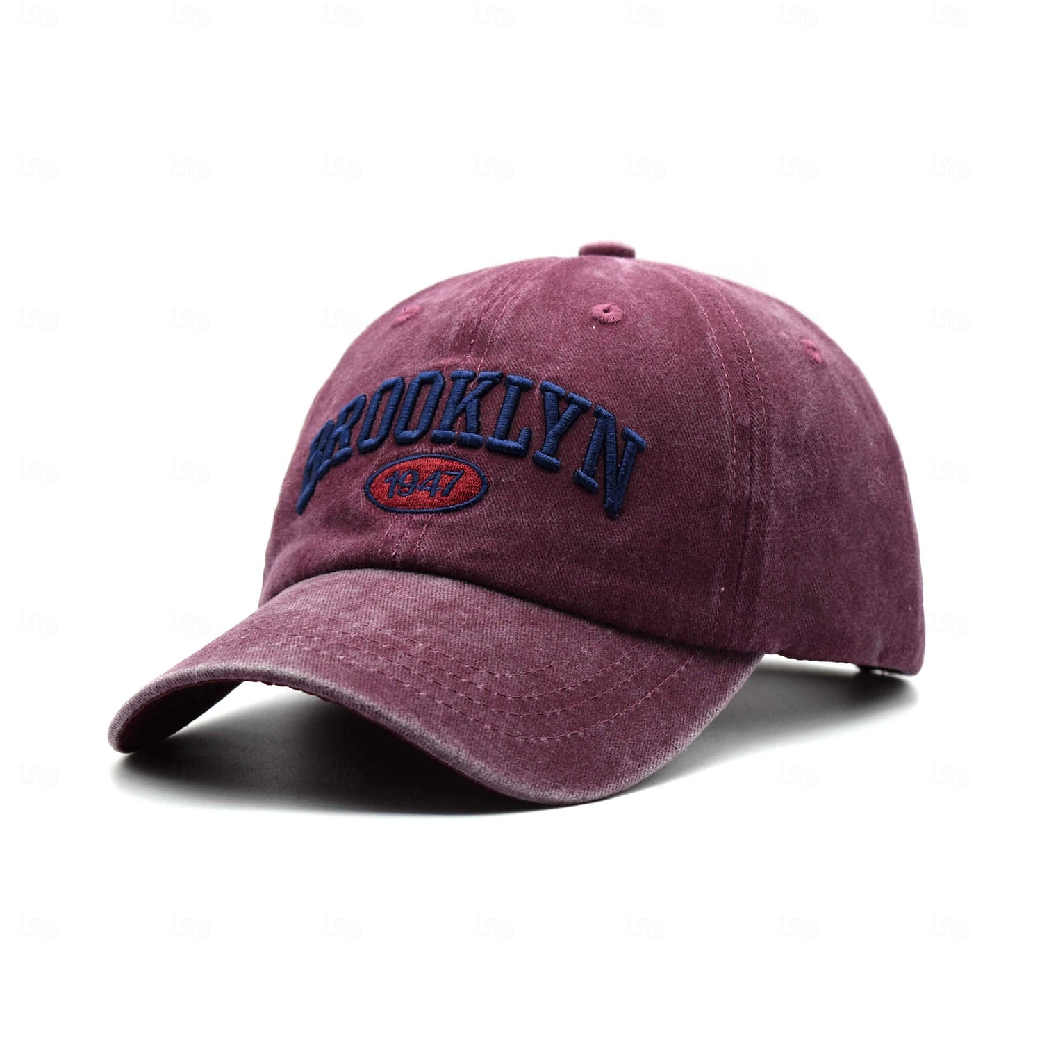 berretto da baseball brooklyn 1947 per donna &Cappello da papà da uomo in stile vintage Brooklyn con lettere ricamate, vestibilità profonda, protezione solare, regolabile, in cotone del 2026 a $15.99 –P8