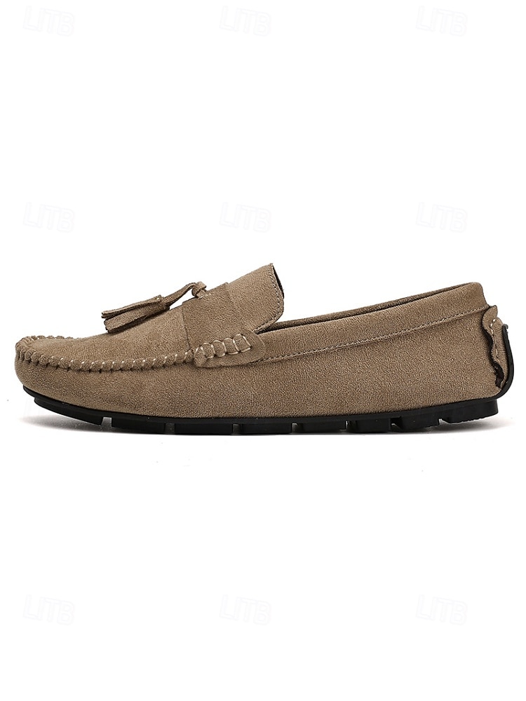 Mocassins rouges pour homme en similicuir, décontractés et confortables, parfaits pour les soirées en station balnéaire et les dîners en plein air. de 2026 ? $42.99 –P15