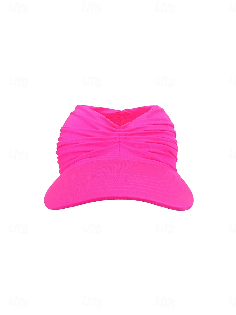 Damen Hut Sonnenhut Sonnenschutz Winddicht Täglich Outdoor Strand Einfarbig 2026 - $6.99 –P13