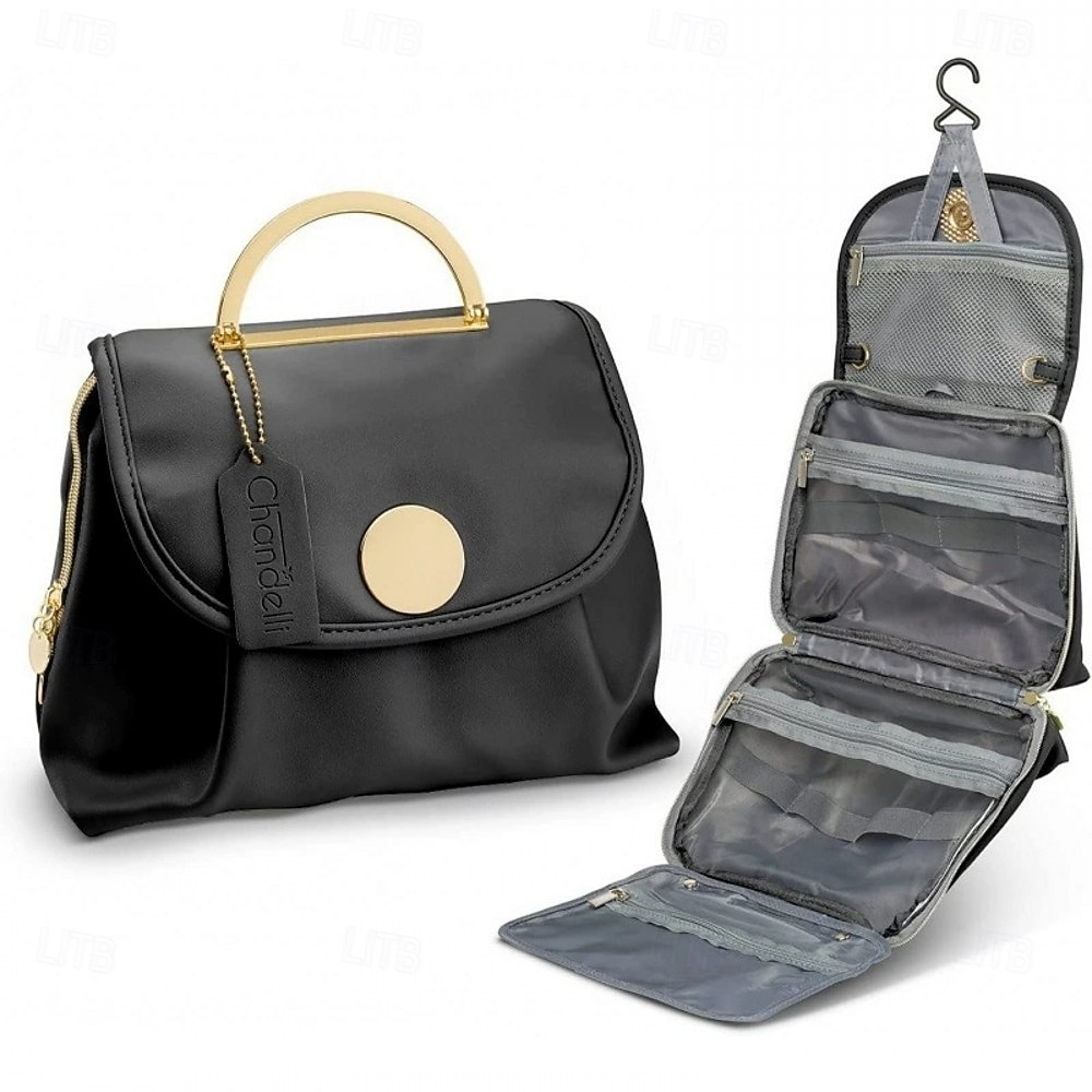 Waterproof Toiletry Bag Large Capacity Travel Cosmetic Bag for Outdoor Trips Hanging Bathroom Toiletries Organizer Waterproof Toiletry Bag, Makeup Bag, Storage Bag With Hooks, Toiletry Bag, Travel Bag 2026 - $37.99 –P12