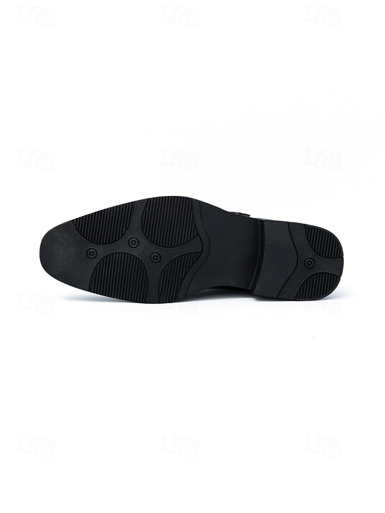 mocassini da uomo in similpelle bianca da matrimonio dal design moderno, eleganti scarpe formali per lo sposo e gli invitati al matrimonio del 2026 a $46.99 –P12
