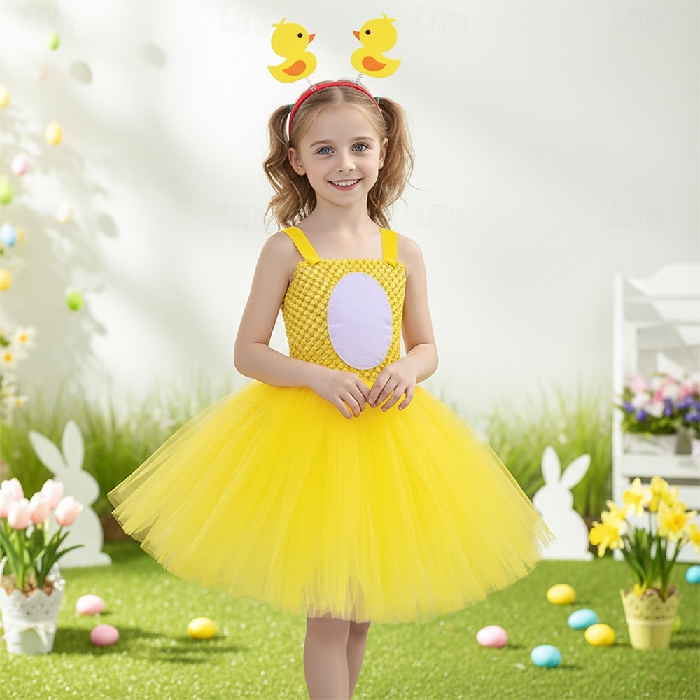 Tutu manto Animal Vestidos Engraçado Crianças Para Meninas Dia Das Bruxas Carnaval Páscoa Carnaval Festa Fantasias fáceis de Halloween Vestir-se de 2026 por $26.99 –P1