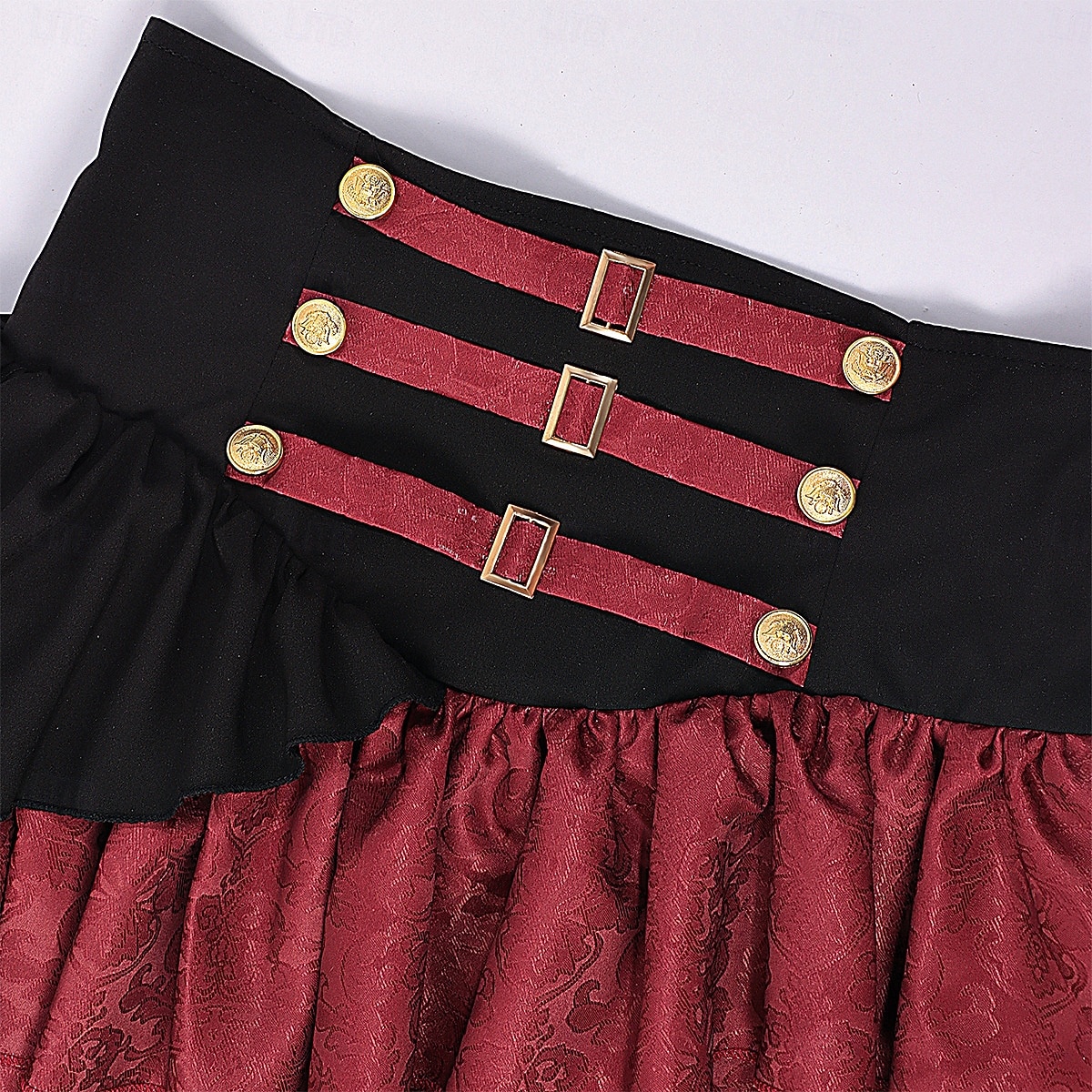 Medievale Rinascimento Steampunk Gonna Costume di fantasia Pirata Costume Per donna Halloween Carnevale Performance LARP Fiera Rinascimentale Adulti Gonna del 2026 a $65.99 –P5