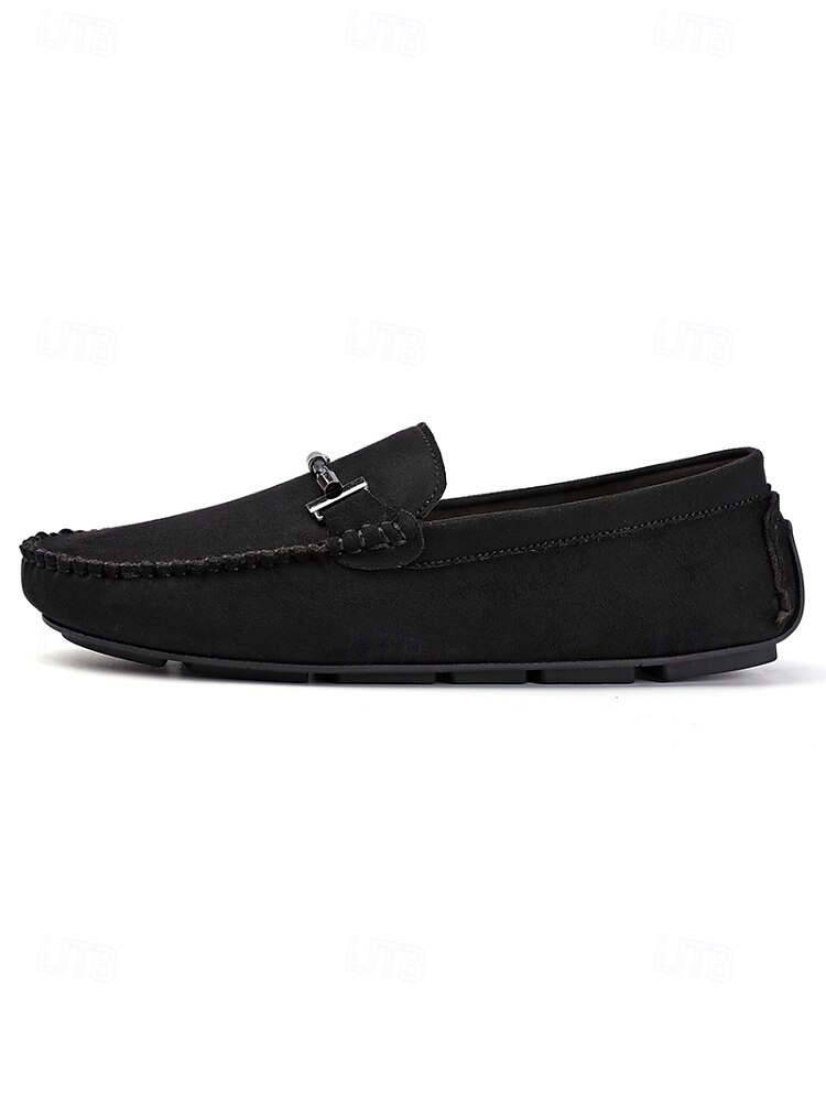 Men's Faux Leather Brown Slip-On Loafers, Trendy and Comfortable, Great for Resort Evenings and Night Out 2026 - $42.99 –P13