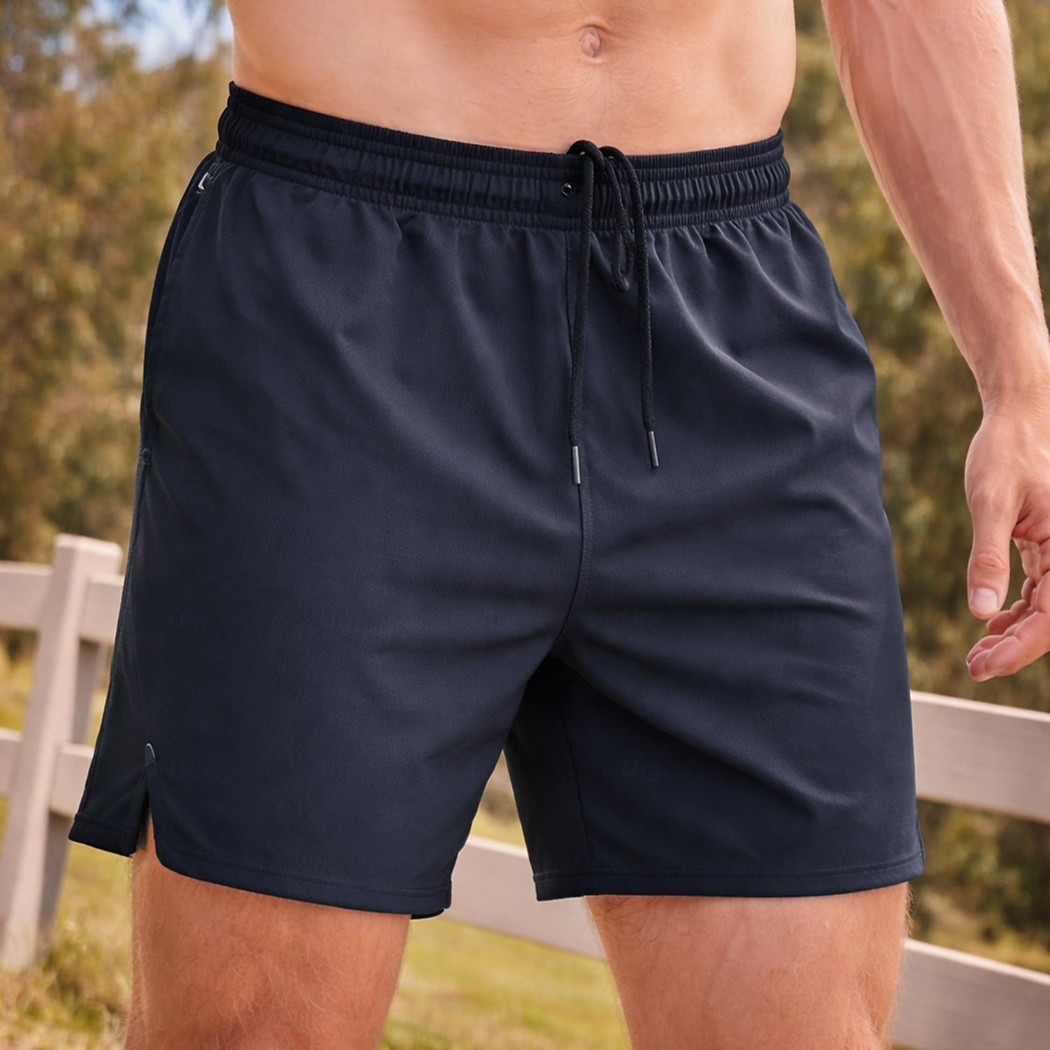 Hombre Pantalones Cortos Running Pantalón Corto Short Running Pantalones cortos deportivos Correa Bolsillos Retazos Bermudas Diario Exterior Deporte Verano Secado rápido Dispersor de humedad 2026 - $16.49 –P12